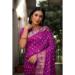 Picture of Bewitching Silk Indigo Saree