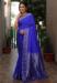 Picture of Elegant Silk Midnight Blue Saree