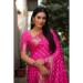 Picture of Elegant Silk Pink Saree