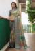 Picture of Ideal Silk Dark Khaki Saree