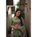 Picture of Delightful Silk Dark Khaki Saree