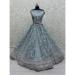 Picture of Elegant Silk Cadet Blue Lehenga Choli