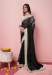 Picture of Classy Organza Black Saree