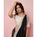 Picture of Classy Organza Black Saree