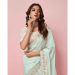 Picture of Superb Organza Grey Saree