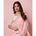 Picture of Classy Organza Pink Saree