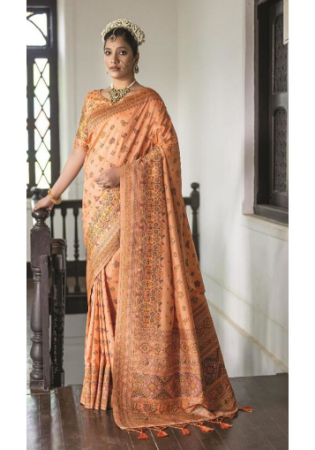 Picture of Good Looking Silk Sienna Saree