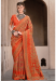 Picture of Fascinating Silk Tomato Saree