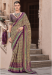 Picture of Beautiful Silk Rosy Brown Saree