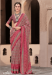 Picture of Fine Silk Rosy Brown Saree