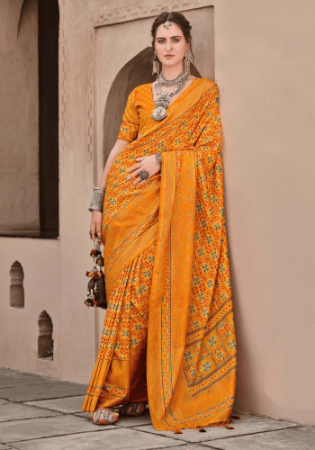 Picture of Admirable Silk Peru Saree