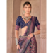 Picture of Sightly Silk Dark Slate Blue Saree