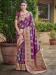 Picture of Gorgeous Silk Rosy Brown Saree