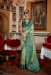 Picture of Enticing Silk Dark Sea Green Saree