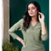 Picture of Exquisite Cotton Dark Sea Green Kurtis & Tunic