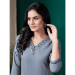 Picture of Exquisite Cotton Light Slate Grey Kurtis & Tunic