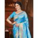 Picture of Admirable Silk Light Blue Saree