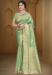 Picture of Exquisite Silk Dark Sea Green Saree