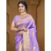 Picture of Marvelous Silk Medium Purple Saree