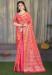 Picture of Delightful Silk Light Salmon Saree