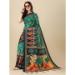 Picture of Fine Silk Forest Green Saree