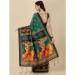 Picture of Fine Silk Forest Green Saree