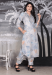 Picture of Magnificent Cotton Light Steel Blue Kurtis & Tunic