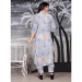 Picture of Magnificent Cotton Light Steel Blue Kurtis & Tunic