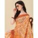 Picture of Marvelous Linen Golden Rod Saree