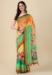 Picture of Exquisite Linen Burly Wood Saree