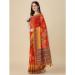 Picture of Splendid Linen Fire Brick Saree