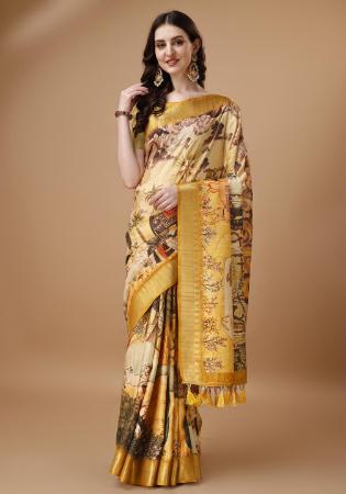 Picture of Taking Silk Burly Wood Saree