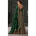 Picture of Fine Georgette Dark Olive Green Lehenga Choli