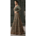 Picture of Fine Georgette Dark Olive Green Lehenga Choli