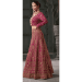 Picture of Ravishing Georgette Rosy Brown Lehenga Choli