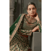 Picture of Delightful Georgette Dark Green Lehenga Choli