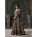 Picture of Delightful Georgette Dark Green Lehenga Choli