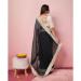 Picture of Resplendent Organza Black Saree