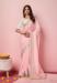 Picture of Fascinating Organza Light Pink Saree