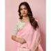 Picture of Fascinating Organza Light Pink Saree