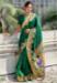 Picture of Splendid Silk Forest Green Saree