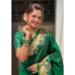 Picture of Splendid Silk Forest Green Saree