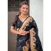 Picture of Superb Silk Black Saree