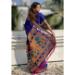 Picture of Charming Silk Dark Slate Blue Saree