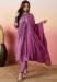 Picture of Marvelous Silk Purple Readymade Salwar Kameez