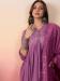 Picture of Marvelous Silk Purple Readymade Salwar Kameez