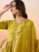 Picture of Pleasing Silk Golden Rod Readymade Salwar Kameez