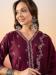 Picture of Nice Silk Maroon Readymade Salwar Kameez