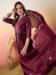 Picture of Nice Silk Maroon Readymade Salwar Kameez