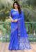 Picture of Grand Silk Midnight Blue Saree